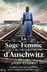 Book cover of La sage-femme d'Auschwitz by Anna Stuart