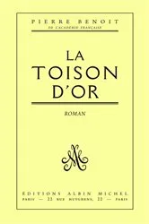 Book cover of La Toison d'or by Pierre Benoit