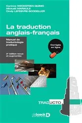 Book cover of La traduction anglais-français : Manuel de traductologie pratique (2nd ed.) by Unknown