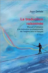 Book cover of La traduction raisonnée, 3e édition (3rd ed.) by Unknown