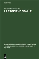 Book cover of La troisième Sibylle by Valentin Nikiprowetzky