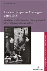 Book cover of La vie artistique en Allemagne après 1945 by Ulrich Pfeil