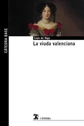 Book cover of La viuda valenciana by Lope de Vega