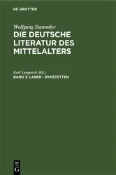 Book cover of Laber - Rynstetten by Wolfgang Stammler