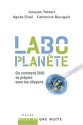 Book cover of «Labo-planète» by Jacques Testart