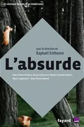 Book cover of L'Absurde by Raphaël Enthoven