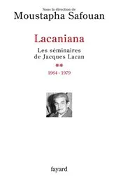 Book cover of Lacaniana, tome 2 by Moustapha Safouan