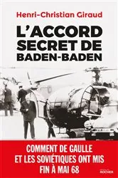 Book cover of L'Accord secret de Baden-Baden by Henri-Christian Giraud