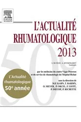 Book cover of L'actualité rhumatologique 2013 by Marcel-Francis Kahn