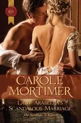 Book cover of Lady Arabella's Scandalous Marriage by Carole Mortimer