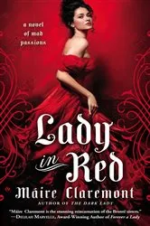 Book cover of Lady in Red by Máire Claremont