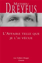 Book cover of L'affaire telle que je l'ai vécue by Mathieu Dreyfus