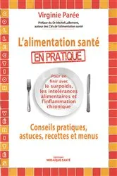 Book cover of L'alimentation santé en pratique by Virginie Parée