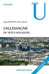 Book cover of L'Allemagne de 1870 à nos jours by Serge Berstein