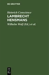 Book cover of Lambrecht Hensmans by Heinrich Conscience