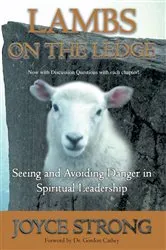 Book cover of Lambs on the Ledge by Joyce Strong