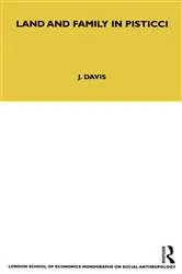 Book cover of Land and Family in Pisticci by J. Davis