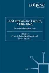 Book cover of Land, Nation and Culture, 1740-1840 by Kenneth A. Loparo