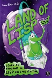 Book cover of Land of Lisp by Conrad Barski