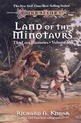 Book cover of Land of the Minotaurs by richard a. Knaak