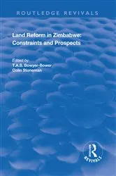 Book cover of Land Reform in Zimbabwe: Constraints and Prospects by Colin Stoneman