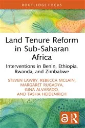 Book cover of Land Tenure Reform in Sub-Saharan Africa by Steven Lawry