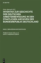 Book cover of Landesarchiv Berlin by Wolfram Fischer