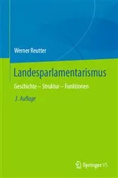 Book cover of Landesparlamentarismus (3rd ed.) by Werner Reutter