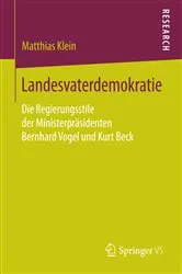 Book cover of Landesvaterdemokratie by Matthias Klein