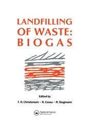 Book cover of Landfilling of Waste by Unknown