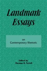 Book cover of Landmark Essays on Contemporary Rhetoric by Thomas B. Farrell