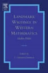 Book cover of Landmark Writings in Western Mathematics 1640-1940 by Ivor Grattan-Guinness