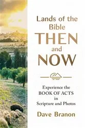 Book cover of Lands of the Bible Then and Now by Unknown