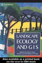 Book cover of Landscape Ecology And Geographical Information Systems by R Haines-Young