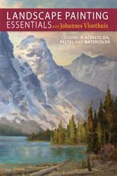 Book cover of Landscape Painting Essentials with Johannes Vloothuis by Johannes Vloothuis
