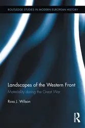 Book cover of Landscapes of the Western Front by Ross Wilson