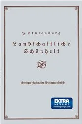 Book cover of Landschaftliche Schönheit by Dr. Heinrich Stürenburg