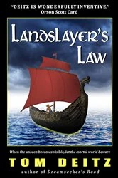 Book cover of Landslayer's Law by Tom Deitz