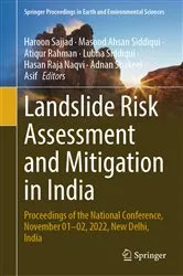 Book cover of Landslide Risk Assessment and Mitigation in India by Haroon Sajjad