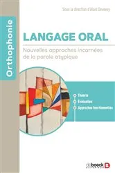 Book cover of Langage oral by Unknown