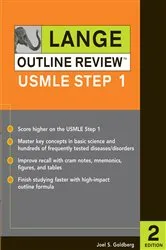Book cover of Lange Outline Review: USMLE Step 1, Second Edition by Joel S. Goldberg