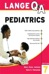 Book cover of LANGE Q&A Pediatrics, Seventh Edition (7th ed.) by Mary Anne Jackson