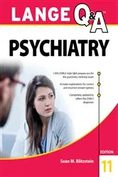 Book cover of Lange Q&A Psychiatry, 11th Edition (11th ed.) by Sean M. Blitzstein