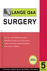 Book cover of Lange Q&A Surgery, Fifth Edition (5th ed.) by C. Gene Cayten