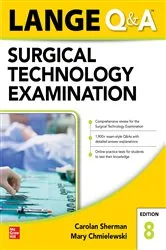 Book cover of LANGE Q&A Surgical Technology Examination, Eighth Edition (8th ed.) by Carolan Sherman