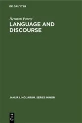 Book cover of Language and Discourse by Herman Parret