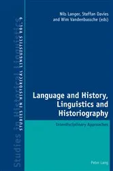 Book cover of Language and History, Linguistics and Historiography by Karl Bernhardt