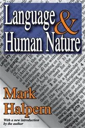 Book cover of Language and Human Nature by Mark Halpern