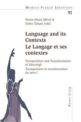 Book cover of Language and its Contexts-- Le Langage et ses contextes by Peter Collier