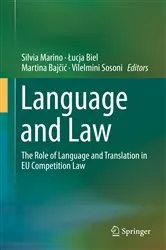 Book cover of Language and Law by Alan Durant